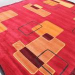 Thamel Mart R17712 Contemporary Woolen Hand Crafted Tibetan Area Rug 8' X 10' Made in Nepal