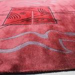 Thamel Mart R14056 6' x 9' Gorgeous Contemporary Design Hand Made Tibetan Woolen Area Rug Made in Nepal