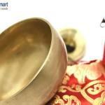 5" Tibetan Singing Bowl for Meditation, Sound Healing, Yoga & Sound Therapy. Made of 7 metals.
