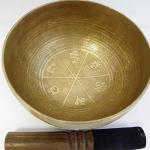 F465 6.1" Energetic Root 'C' Chakra Healing Hand Hammered Tibetan Singing Bowl Made in Nepal10
