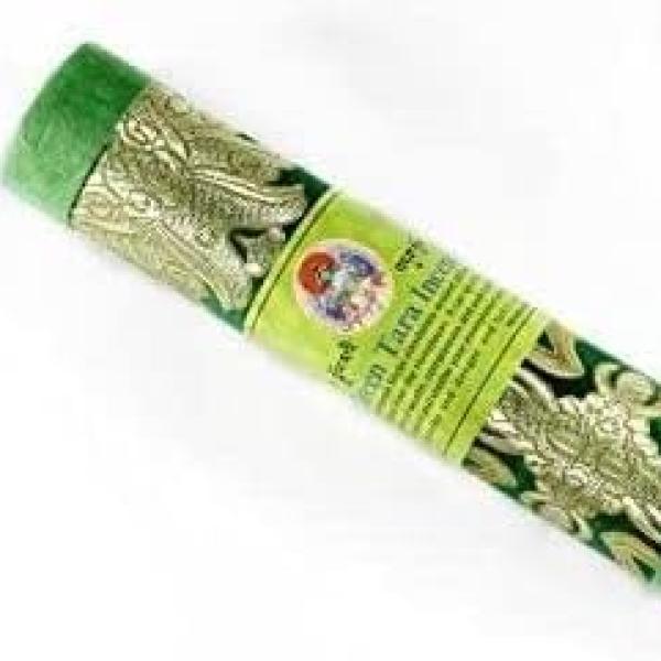 Green Tara Tibetan Incense Sticks - Spiritual & Medicinal Relaxation