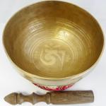 F439 6" Energetic Root 'C#' Chakra Healing Hand Hammered Tibetan Singing Bowl Made in Nepal10