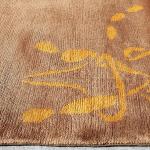 RSG4713 Gorgeous Modern Design Hand Made Tibetan Woolen Area Rug 4.7 Feet X 6.7 Feet Made in Nepal