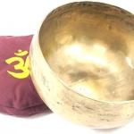Tibetan Singing Bowl Set - 4th Chakra F (6.75 Inch) - Premium quality