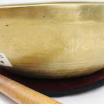 E670/J708 9.25" Energetic Root 'C#' Chakra Healing Hand Hammered Tibetan Singing Bowl Made in Nepal