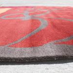 Thamel Mart R17544 Contemporary Woolen Hand Crafted Tibetan Area Rug 8' X 10' Made in Nepal