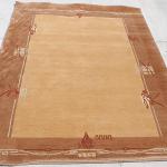 Thamel Mart USA R2708 Gorgeous Modern Design Hand Made Tibetan Woolen Area Rug 4.7 Ft X 6.7 Ft Made in Nepal