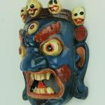 Things2Die4 Nepalese Mahakala Tibetan Buddhism Wooden Wall Mask