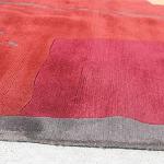 R17546 Gorgeous Dancing Design Hand Made Tibetan Woolen Area Rug 6 Ft X 9 Ft Made in Nepal