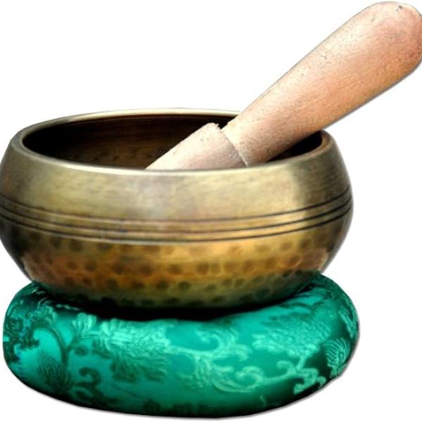 3.5 Inch Tibetan Buddhist Singing-Hand beaten singing bowl, Genuine singing bowl from Tibet