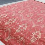 R2082 Exclusive Handmade Contemporary Tibetan Woolen Area Rug 10 Ft X 18 Ft Made in Nepal