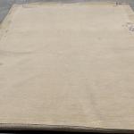 Thamel Mart R67 6.7 x 9.8 ft Neutral Color Contemporary Hand Made Tibetan Woolen Area Rug Made in Nepal