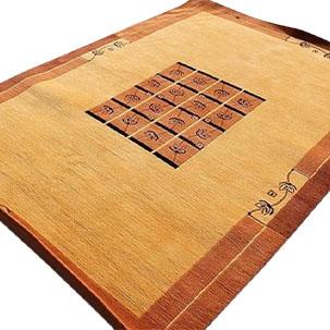 thamelmartUSA R13644 Gorgeous Contemporary Tibetan Woolen Area Rug 5.7' X 7.10' Handmade in Nepal