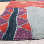 thamelmartUSA RSG16 Exclusive Handmade Modern Tibetan Woolen Area Rug 9 Ft X 12 Ft Made in Nepal