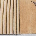 thamelmartUSA R4593 Gorgeous Modern Design Hand Made Tibetan Woolen Area Rug 4.7 Ft X 6.7 Ft Made in Nepal