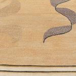 thamelmartUSA R4593 Gorgeous Modern Design Hand Made Tibetan Woolen Area Rug 4.7 Ft X 6.7 Ft Made in Nepal