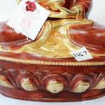 thamelmartUSAF657 Authentic Gold Plated Copper Statue of Amogsiddhi Buddha 13" Handmade in Nepal