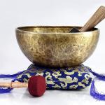 10 Inches "EYES OF BUDDHA"Tibetan Singing Bowl,meditation bowl,Handmade singing bowl from Nepal