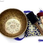 10 Inches "EYES OF BUDDHA"Tibetan Singing Bowl,meditation bowl,Handmade singing bowl from Nepal
