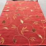 Thamel Mart R3868 Gorgeous Floral Design Hand Made Tibetan Woolen Area Rug 5 Ft X 8 Ft Made in Nepal