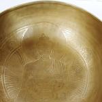 EE651 10.5" Energetic Sacral 'D' Chakra Healing Tibetan Singing Bowl Made in Nepal