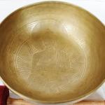 EE651 10.5" Energetic Sacral 'D' Chakra Healing Tibetan Singing Bowl Made in Nepal