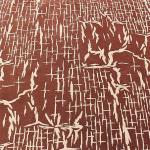 Thamel Mart R637 Gorgeous Chocolate Brown Color Tibetan Woolen Area Rug 5 Ft X 8 Ft Handmade in Nepal