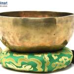 7 Inches Antique Finished Hand Hammered Tibetan Meditation Singing Bowl for Relaxing, Sound Bath, Mindfullness and Wellness - Mallet & Cushion Included - Handmade in Nepal