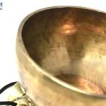 7 Inches Antique Finished Hand Hammered Tibetan Meditation Singing Bowl for Relaxing, Sound Bath, Mindfullness and Wellness - Mallet & Cushion Included - Handmade in Nepal