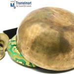 7 Inches Antique Finished Hand Hammered Tibetan Meditation Singing Bowl for Relaxing, Sound Bath, Mindfullness and Wellness - Mallet & Cushion Included - Handmade in Nepal