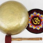 EE676 10.25" Energetic Third Eye Chakra 'A#' Healing Tibetan Singing Bowl Made in Nepal
