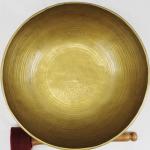 EE699 11" Energetic Third Eye 'A' Chakra Healing Hand Hammered Tibetan Singing Bowl Made in Nepal