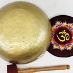 EE699 11" Energetic Third Eye 'A' Chakra Healing Hand Hammered Tibetan Singing Bowl Made in Nepal