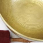 EE762 11.0" Energetic Third Eye 'A' Chakra Healing Hand Hammered Tibetan Singing Bowl Made in Nepal