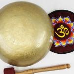 EE762 11.0" Energetic Third Eye 'A' Chakra Healing Hand Hammered Tibetan Singing Bowl Made in Nepal