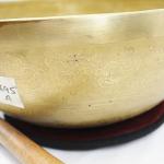 EE695 10.25" Energetic Third Eye 'A' Chakra Healing Hand Hammered Tibetan Singing Bowl Made in Nepal