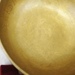 EE695 10.25" Energetic Third Eye 'A' Chakra Healing Hand Hammered Tibetan Singing Bowl Made in Nepal