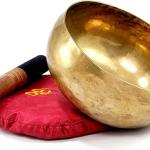 Tibetan Singing Bowl Set - 4th Chakra F (7 Inch)