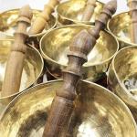 J560 All Chakra (7) Sets of Palm Size Chakra Healing Tibetan Singing Bowl Made in Nepal