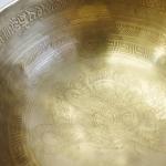 J695 7.75" Energetic Sacral 'D' Chakra Healing Hand Hammered Tibetan Singing Bowl Made in Nepal