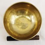 J838 7" Wide Energetic Heart 'F' Chakra Healing Tibetan Singing Bowl Made in Nepal