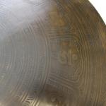 F618 21.75" Very Artistic Tibetan Monastery Temple Disc Gong Hand Made in Nepal