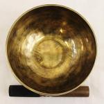 J837 6" Wide Energetic Third Eye 'A#' Chakra Healing Tibetan Singing Bowl Made in Nepal