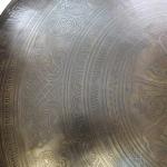 F617 20.75" Very Artistic Tibetan Temple Disc Gong Hand Made in Nepal
