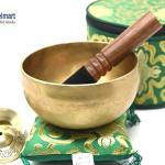 5.5" Superb Crown Chakra Tibetan Singing Bowl for Meditation, Sound Healing, Yoga & Sound Therapy. Made of 7 metals
