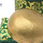 5.5" Superb Crown Chakra Tibetan Singing Bowl for Meditation, Sound Healing, Yoga & Sound Therapy. Made of 7 metals