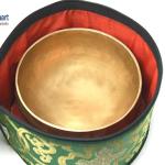 5.5" Superb Crown Chakra Tibetan Singing Bowl for Meditation, Sound Healing, Yoga & Sound Therapy. Made of 7 metals