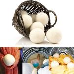 Wool Laundry Dryer Ball by Mili Felt -Reusable Extra Large Premium Natural Fabric Softener, Reduces Clothing Wrinkles, Eco-Friendly ~ Made of 100% Pure New Zealand Wool ~ Made in Nepal (