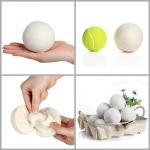Wool Laundry Dryer Ball by Mili Felt -Reusable Extra Large Premium Natural Fabric Softener, Reduces Clothing Wrinkles, Eco-Friendly ~ Made of 100% Pure New Zealand Wool ~ Made in Nepal (